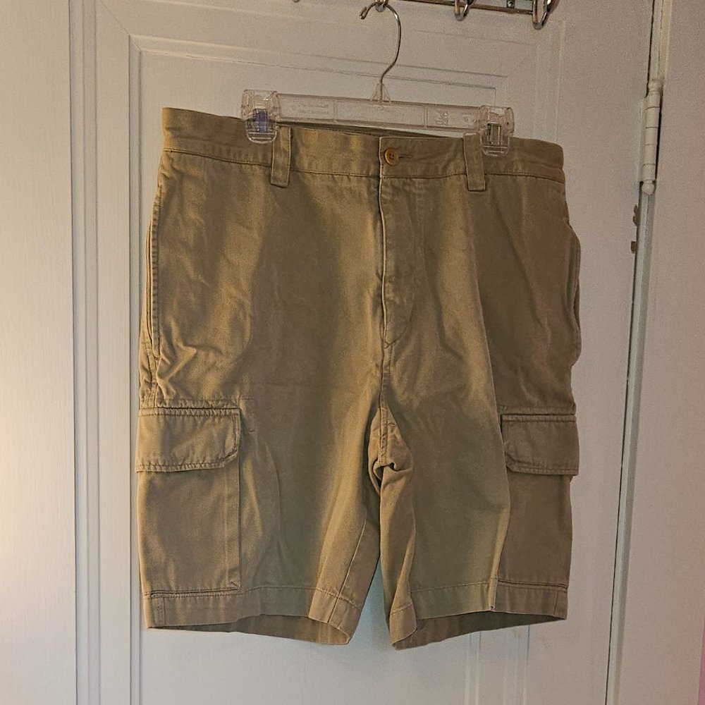 Men's Nautica Tan Clipper Shorts Relax Fit 36W